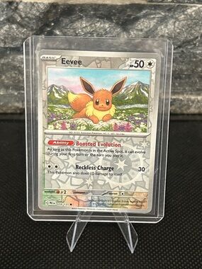 Pokémon Eevee 074/131 Reverse Holo from Prismatic Evolutions Set M/NM